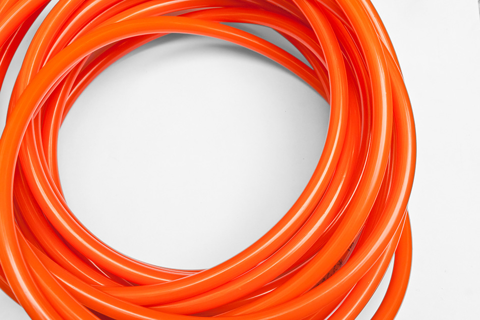 Orange conduit for telecommunications applications