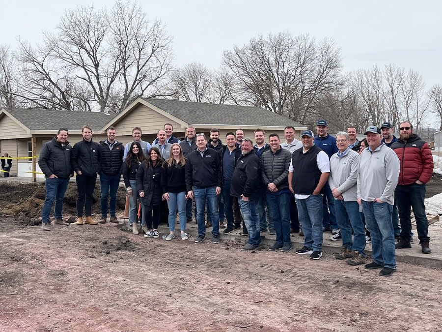 Viaflex team supports Veteran Community Project of Sioux Falls